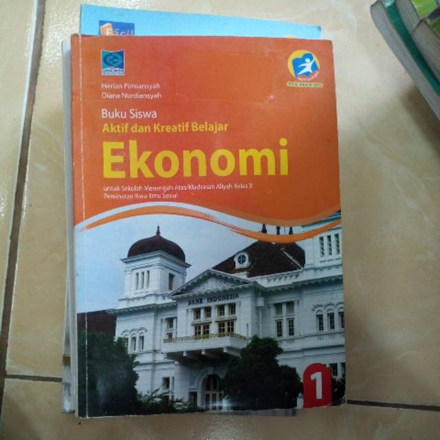 Ekonomi untuk SMA kelas 10 original bekas Grafindo