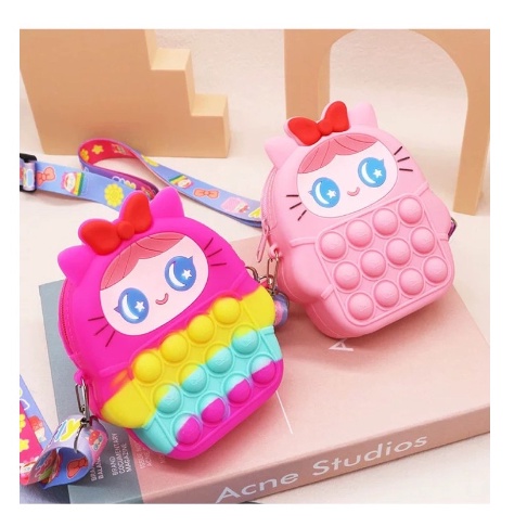 TAS POP IT ANAK JELLY / TAS POP IT ANAK SELEMPANG / TAS POP IT ANAK TERMURAH - PO-26