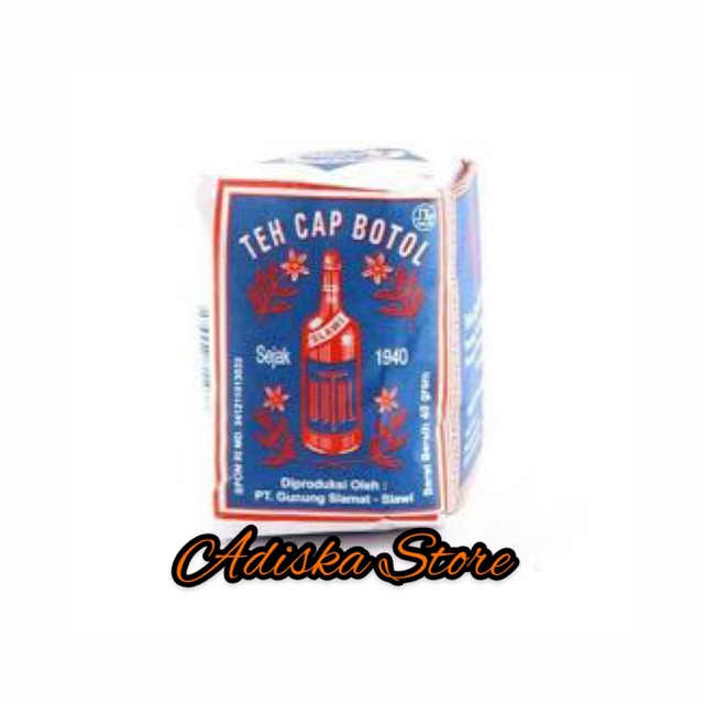 

Teh Cap Botol Biru 40 gr