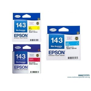 TINTA EPSON 143 C/M/Y ORIGINAL