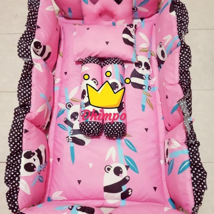 Ultalina | Bemper Set Kasur Matras Panda Ping