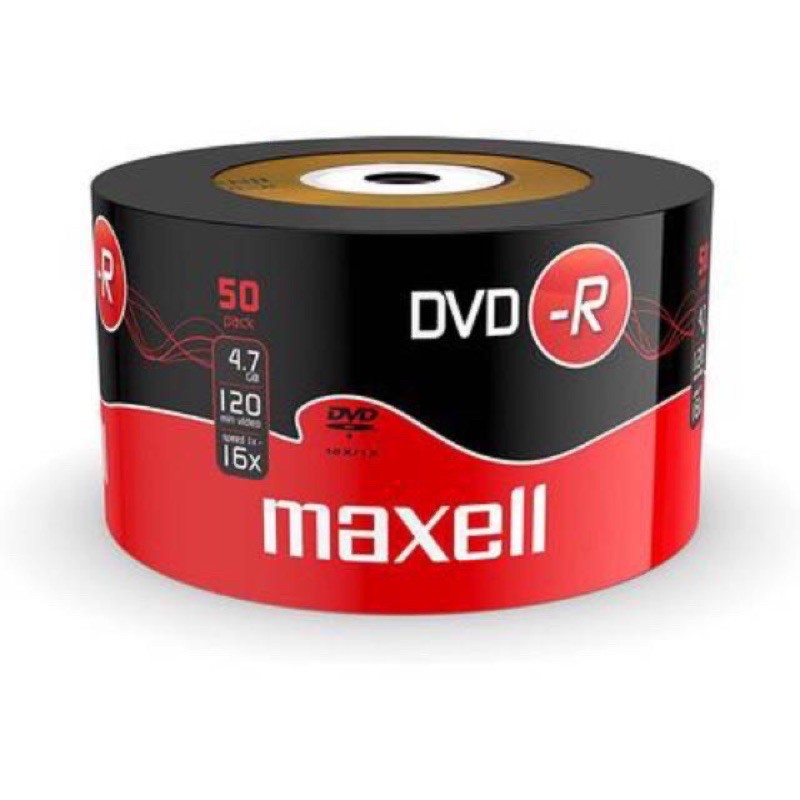 DVD-R MAXELL 16X 4.7GB Original / Kaset Kosong DVD-R MAXELL Blank