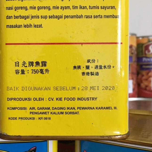

☈ Kie Seng Heng Kecap Ikan Lokal 750ml ۞