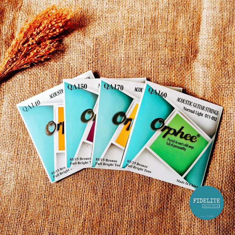 COD SENAR GITAR AKUSTIK STRING ORPHEE QA140 QA150 QA160 QA170 TERLENGKAP TERMURAH ORIGINAL