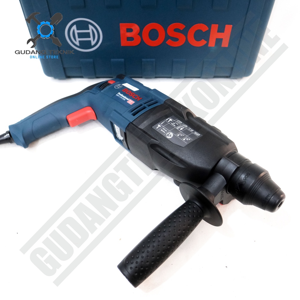 Rotary Hammer 24mm BOSCH GBH2-24DRE / Mesin Bor Tangan Bobok Beton Tembok GBH 2 24 DRE - Bor SDS Plus GBH 2-24DRE BOSCH