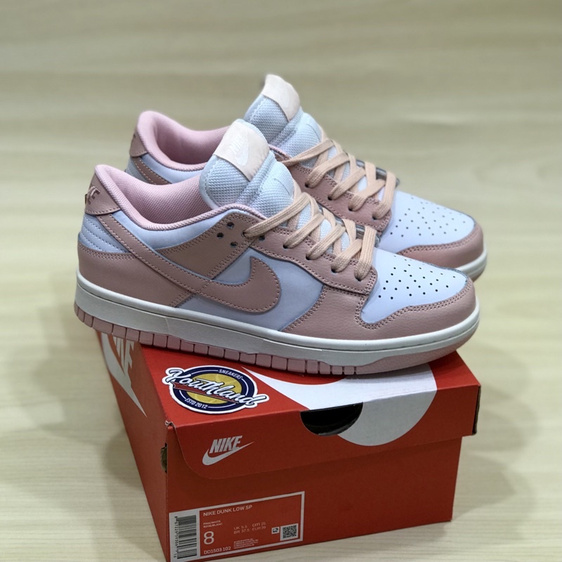 Jual NIKE SB DUNK LOW PINK WHITE WOMEN 