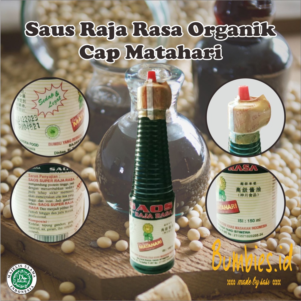 Penyedap rasa Non MSG Cap Bunga Matahari HALAL | Minyak Wijen | Rajarasa | Kecap Ikan Asin | Cuka | Tiram | Saus Baberque | BBQ | Saos Teriyaki | Saus Teriyaki | Mayones | Saus Keju | Kecap Manis | Saus Hot Lava | Saus Tomat