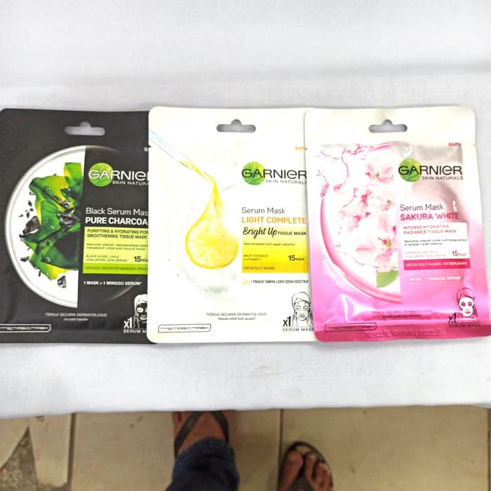 Masker Serum Garnier Serum Mask