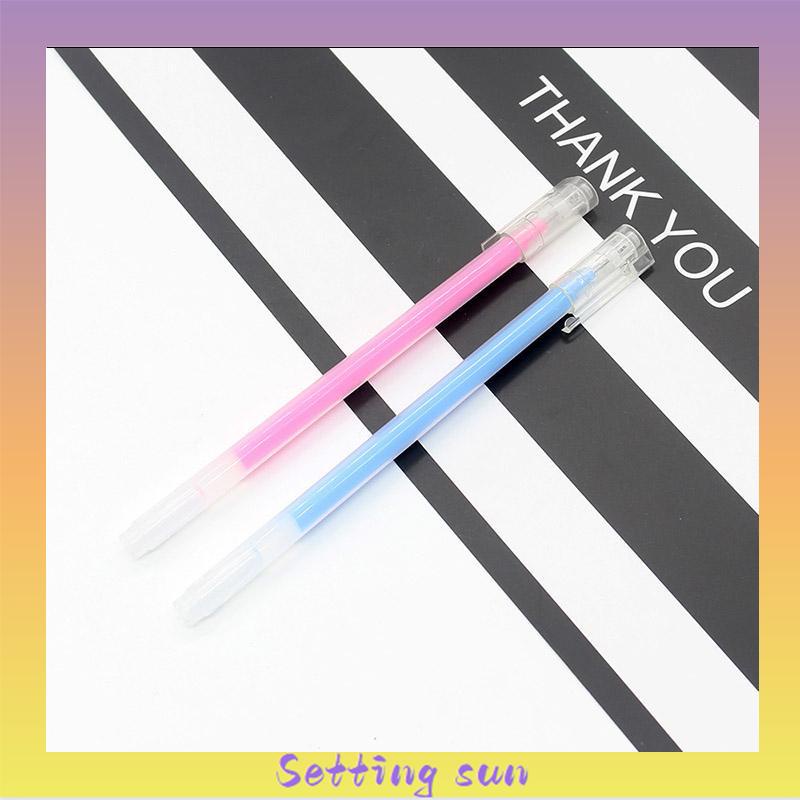 Warna Pena Gel Berkapasitas Besar Akun Tangan Tanda Siswa Sorotan Album Flash Pen TN