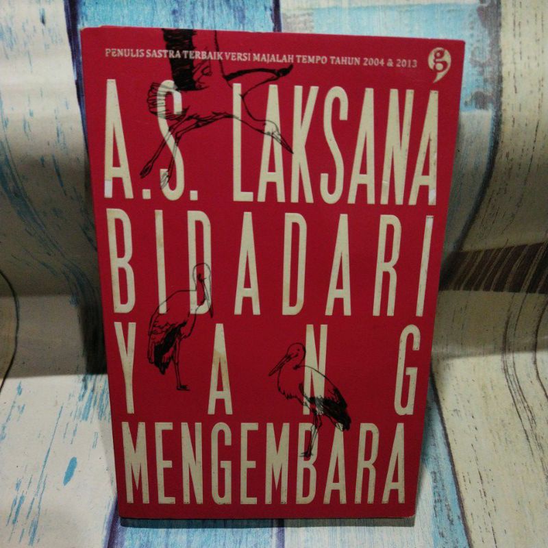 BUKU NOVEL BIDADARI YANG MENGEMBARA