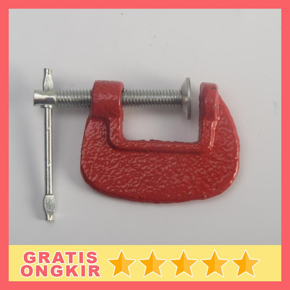 GS8 Penjepit Kayu C-Clip Clamp Woodworking Carpentry Gadgets 2 Inch Tookie G3