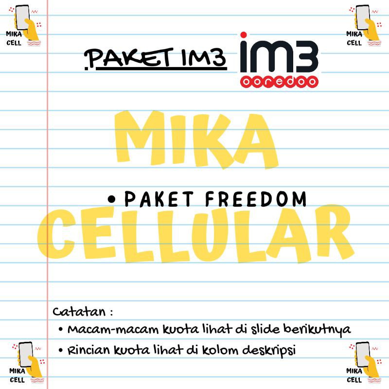 PAKET IM3 FREEDOM