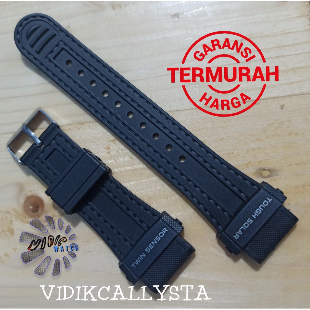 STRAP CASIO PROTREK / TALI JAM CASIO PROTREK PRG 250 B / 250B / PRG250 PRG250B / PRG-250  PRG-250B