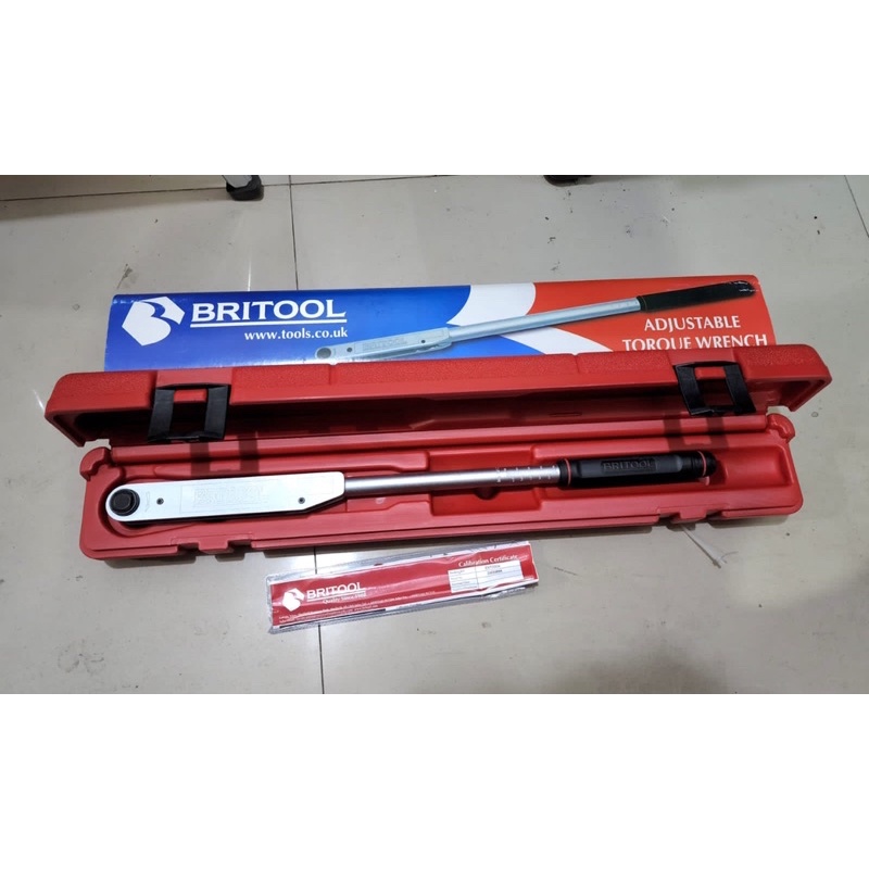 Britool Kunci torsi kunci momen Torque Wrench 70-330 Nm EVT2000AEX