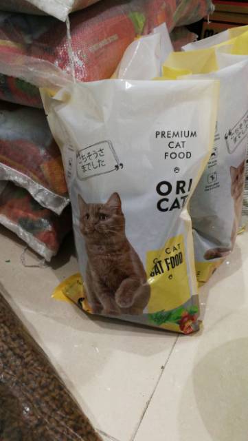 oricat Makanan kucing ori cat repack 1kg / oricat adult 1kg catfood