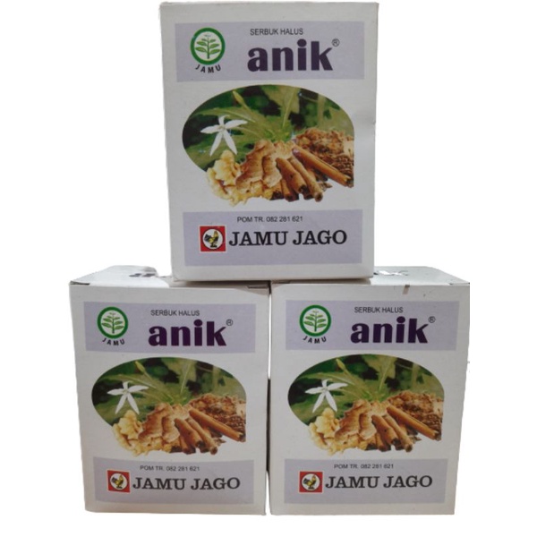 

jamu Anik cap jago