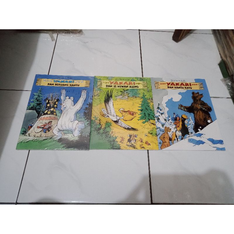 komik berwarna yakari