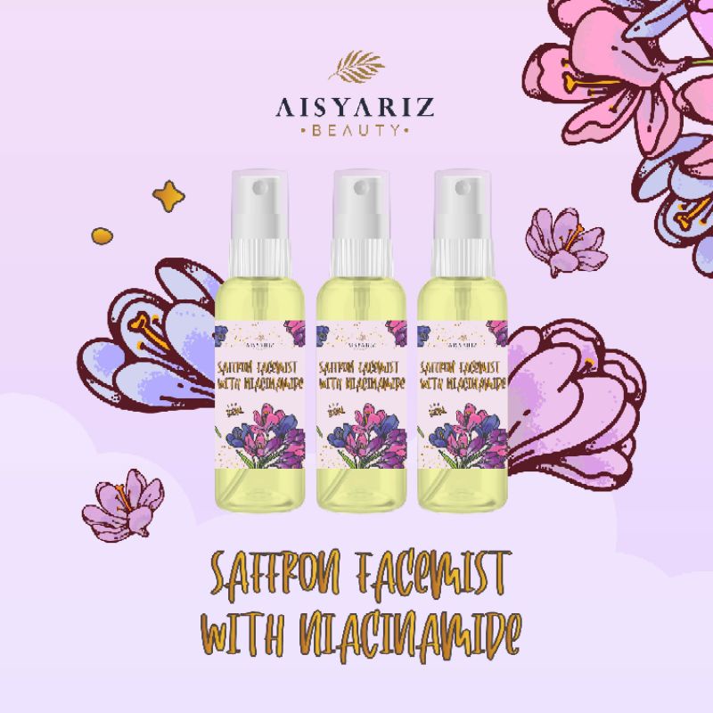 (Distri resmi) facemist saffron aisyariz
