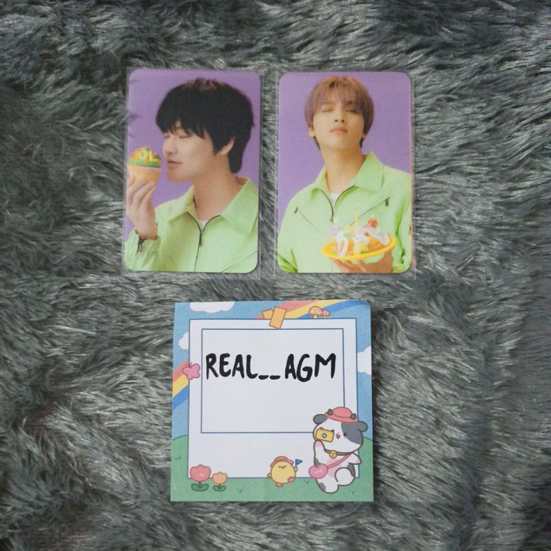 READY STOCK OFFICIAL Chenle Zhong Lee hc Haechan Photopack SG21 Konsep Concept only PC Photocard Poc