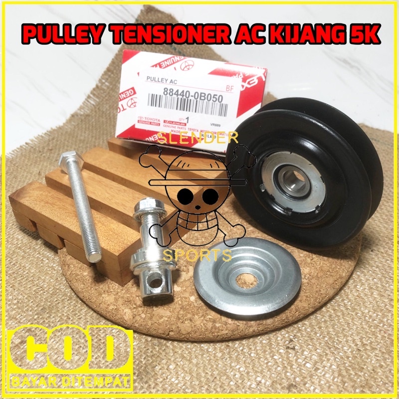 PULLY TENSIONER PULLY AC PULLEY IDLE AC KIJANG SUPER 5K