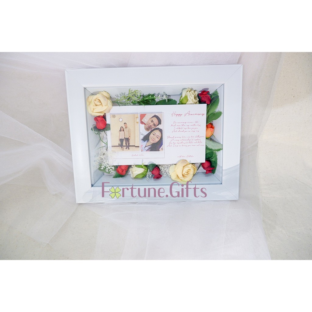 3D GIFT FRAME RANGKAIAN BINGKAI BUNGA