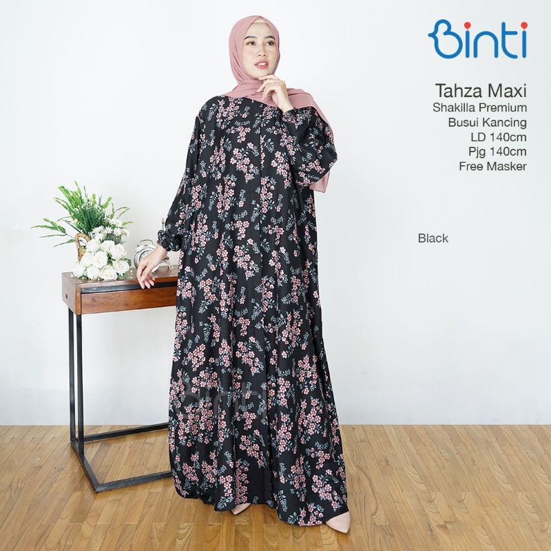 tahza maxi jumbo gamis jumbo gamis rumahan ld 140 busui by binti