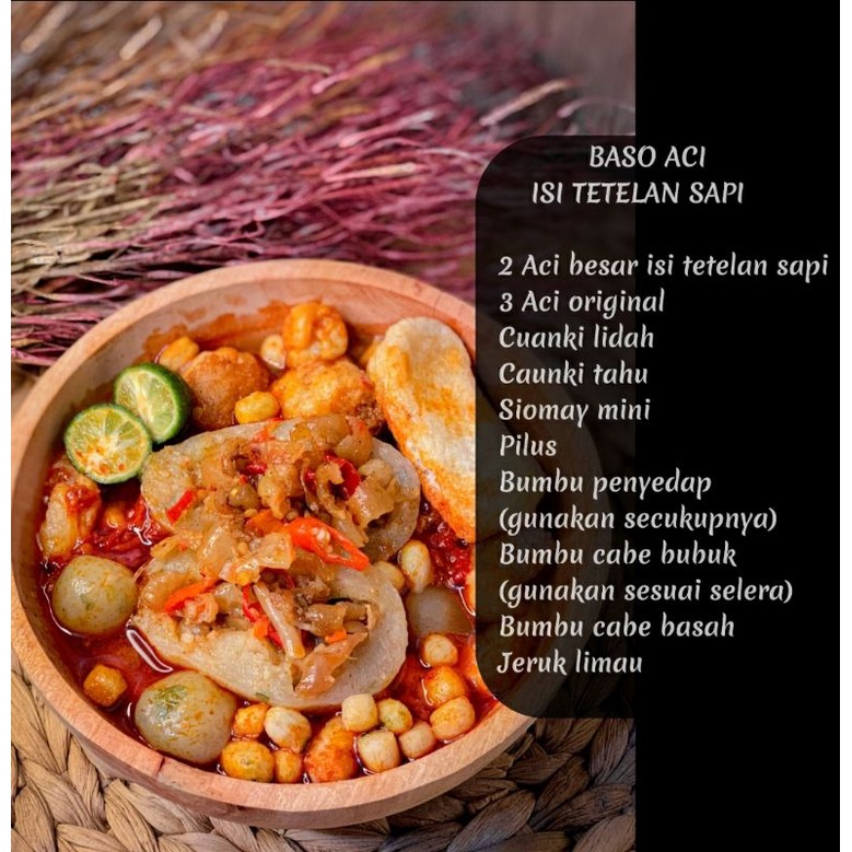 

Baso aco tetelan sapi