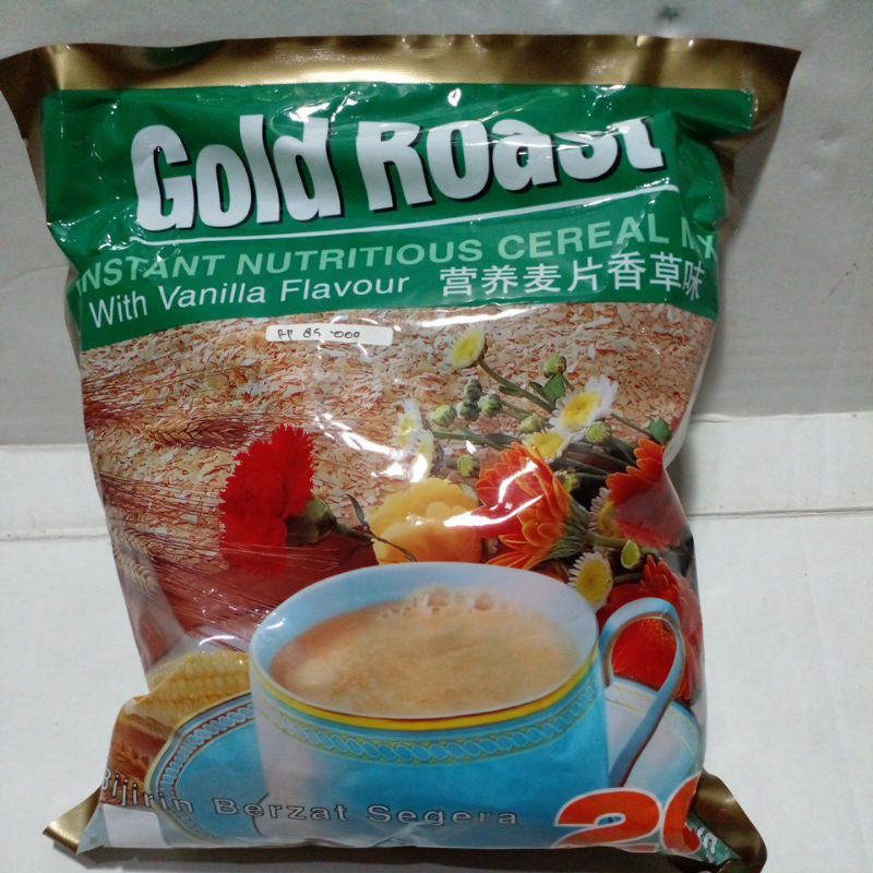 

Gold Roast instant cereal Mix with Vanilla