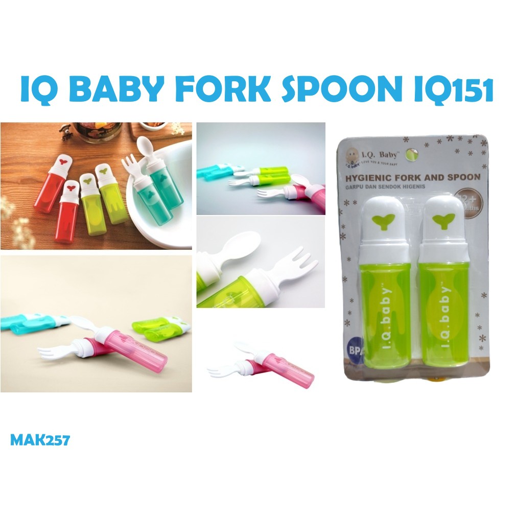 MAK257 SENDOK GARPU IQ BABY IQ151