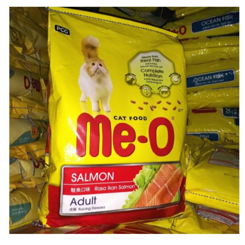 Gojek Meo Salmon Adult 7kg Makanan Kucing Meo Salmon Flavour / Dry food