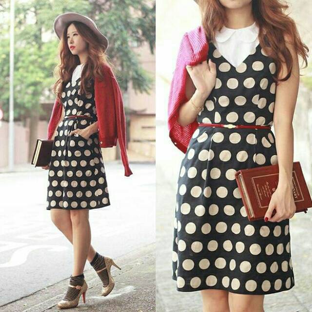 Cathkidston polka dot dress