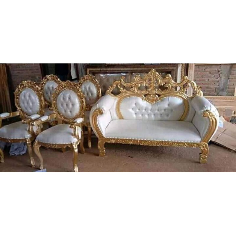 Promo murah   kursi pelaminan/kursi pelaminan raja salman