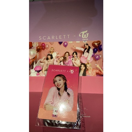 PC+POSTCARD SCARLETTxTWICE NAYEON EDITION