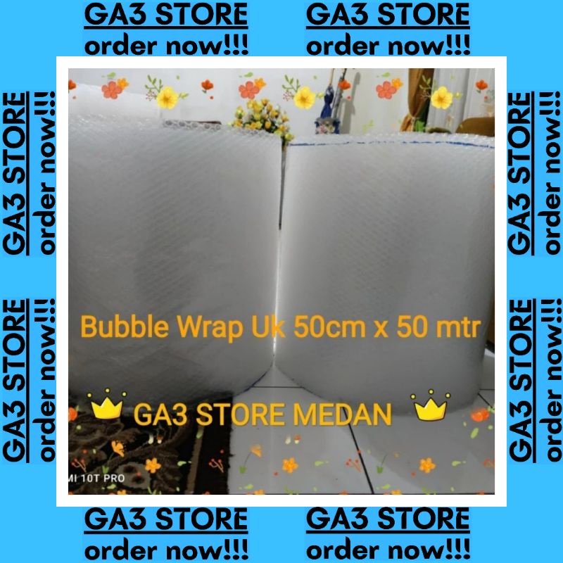 

Bubble Wrap Hitam Putih Ukuran 50 CM x 50 M [ Best Air Bubble - Best Price - Best Quality ]
