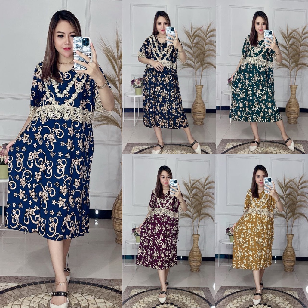 Daster Cap terbaru Model kekinian motif terbaru Daster Arab Cap kombinasi polos