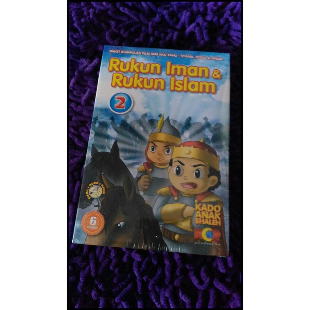 (New Arrival) 3 Paket Vcd Anak Syamil Dodo: Rukun Iman Rukun Islam Vol 1, 2 Dan 3