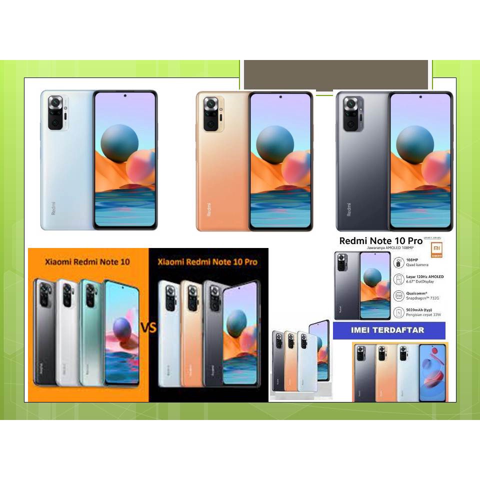 XIAOMI REDMI NOTE 10 PRO RAM 8GB ROM 128GB 8 128GB BAGUS MURAH PROMO TERBARU