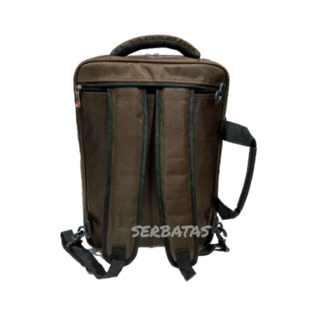 Tas ransel laptop 3 in 1 polo Ace multifungsi pria