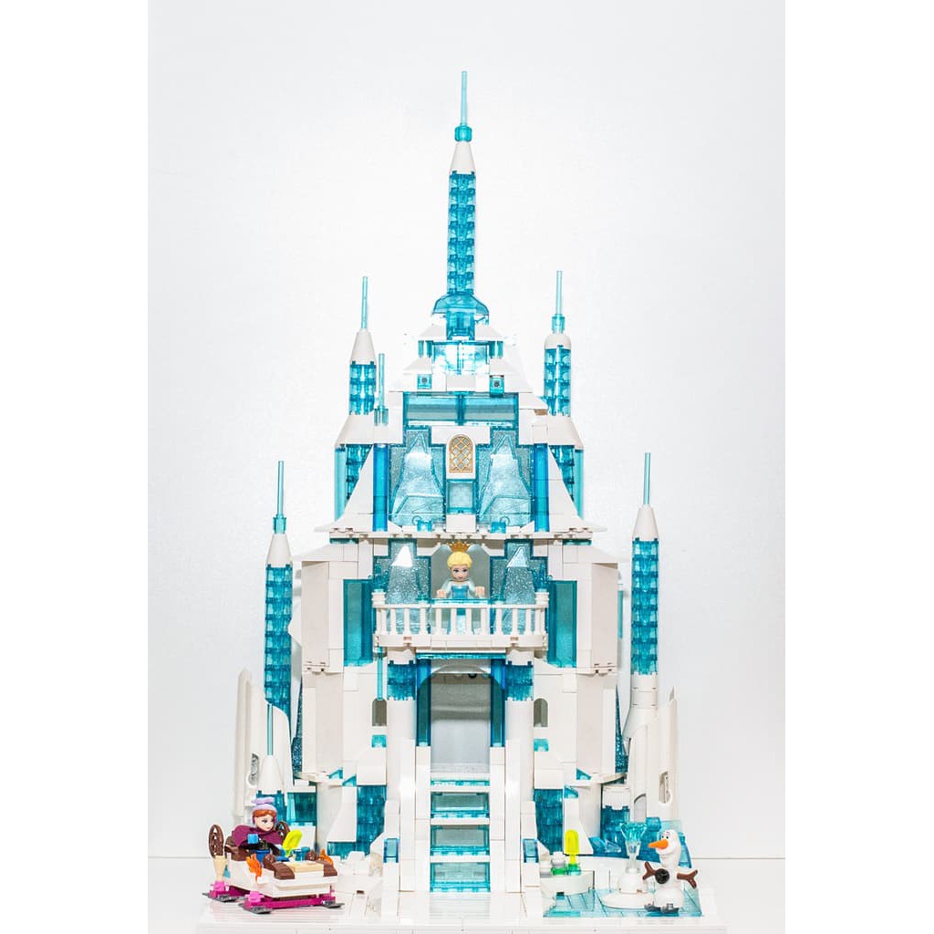 lego disney elsa castle