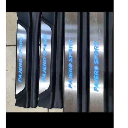 Door Sillplate sill plate Pajero Sport Lampu Led sill plate Samping