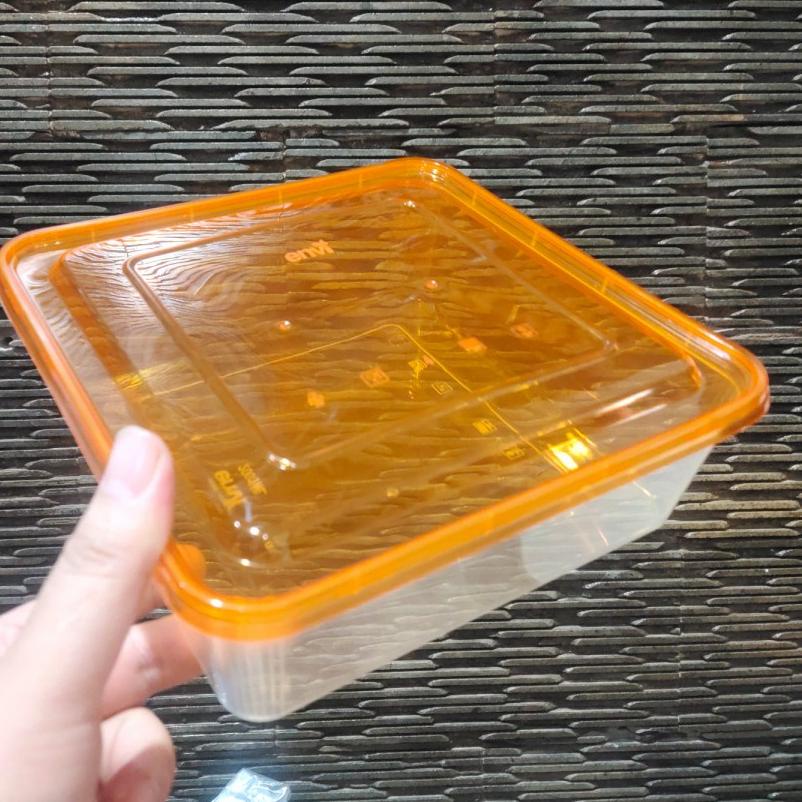 New Thinwall Envi  Warna 2000ml SQ  2000 ml  kotak makanan isi 25 set ン