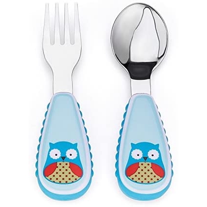 SKIP HOP ORIGINAL SENDOK MAKAN  ZOO UTENSIL ANIMAL