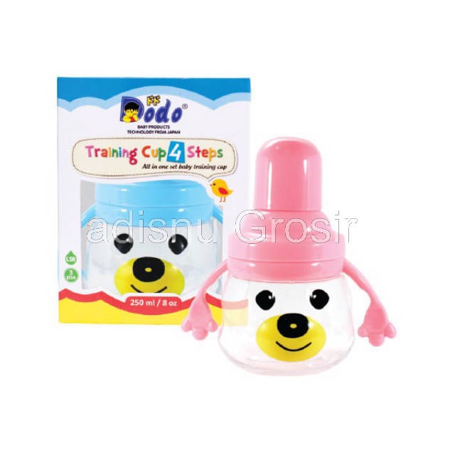 Dodo Training Cup All In One 4 STEP Gelas Cangkir Minum Bayi Anak DDC003