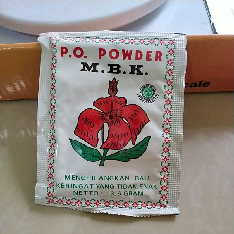 Bedak MBK silver dan putih,per PCS.