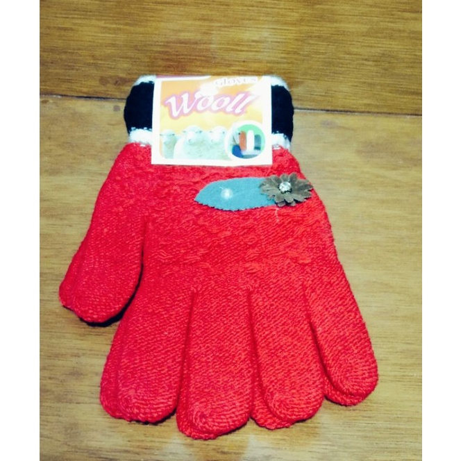 sarung tangan wol wanita