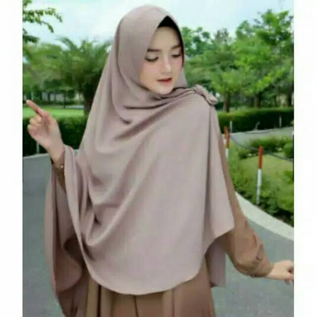 KHIMAR PET ANTEM JUMBO PITA BELAH TENGAH PET