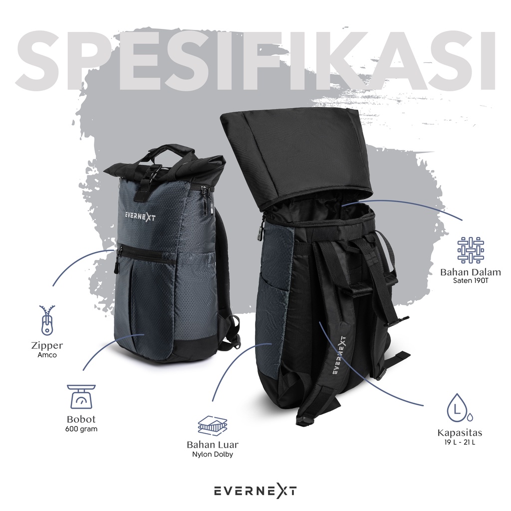 (BISA COD) Tas Ransel Pria Distro Original Anti Air Axton Tas Ransel Premium Outdoor Waterproof Muat Banyak Kapasitas Besar Backpack Multifungsi Termurah