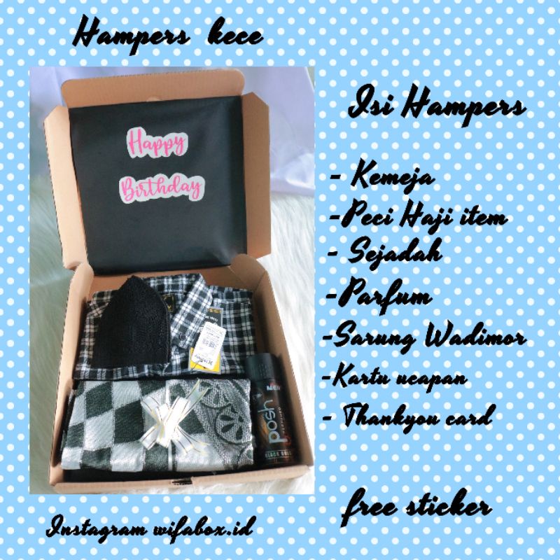 

Hampers kece /HAMPERS ibadah