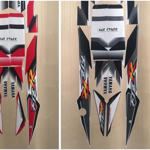 ➷ STIKER STRIPING F1ZR 2002 - Merah ۩