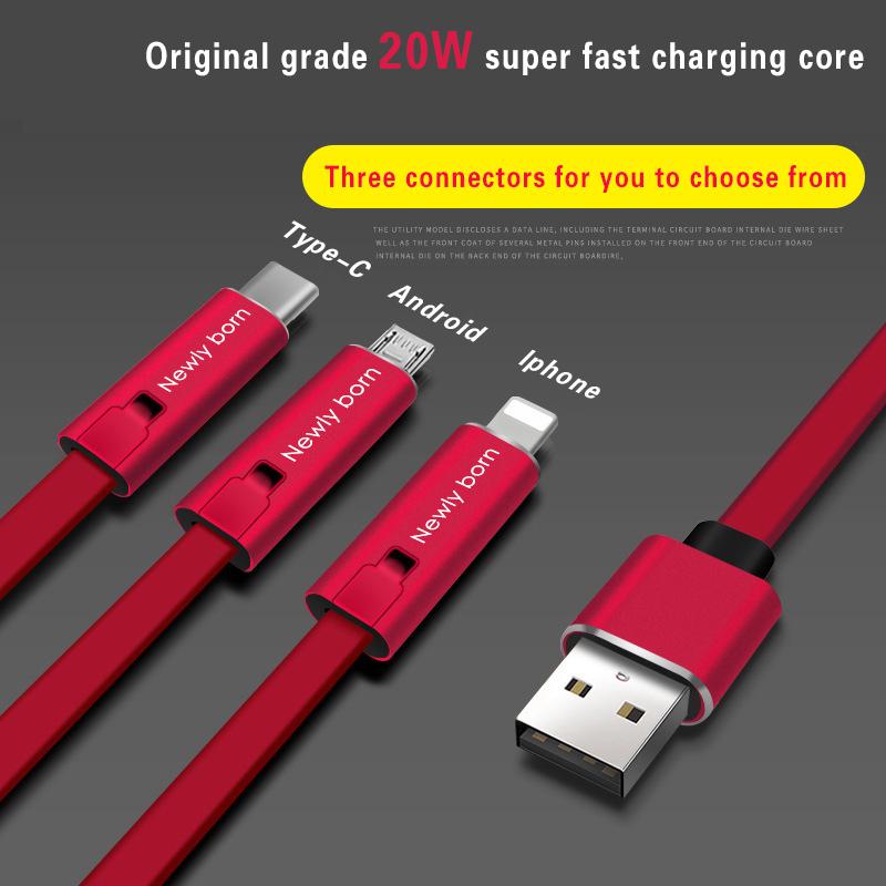 Repairable Kabel Data / Charger USB Type-C Fast Charging